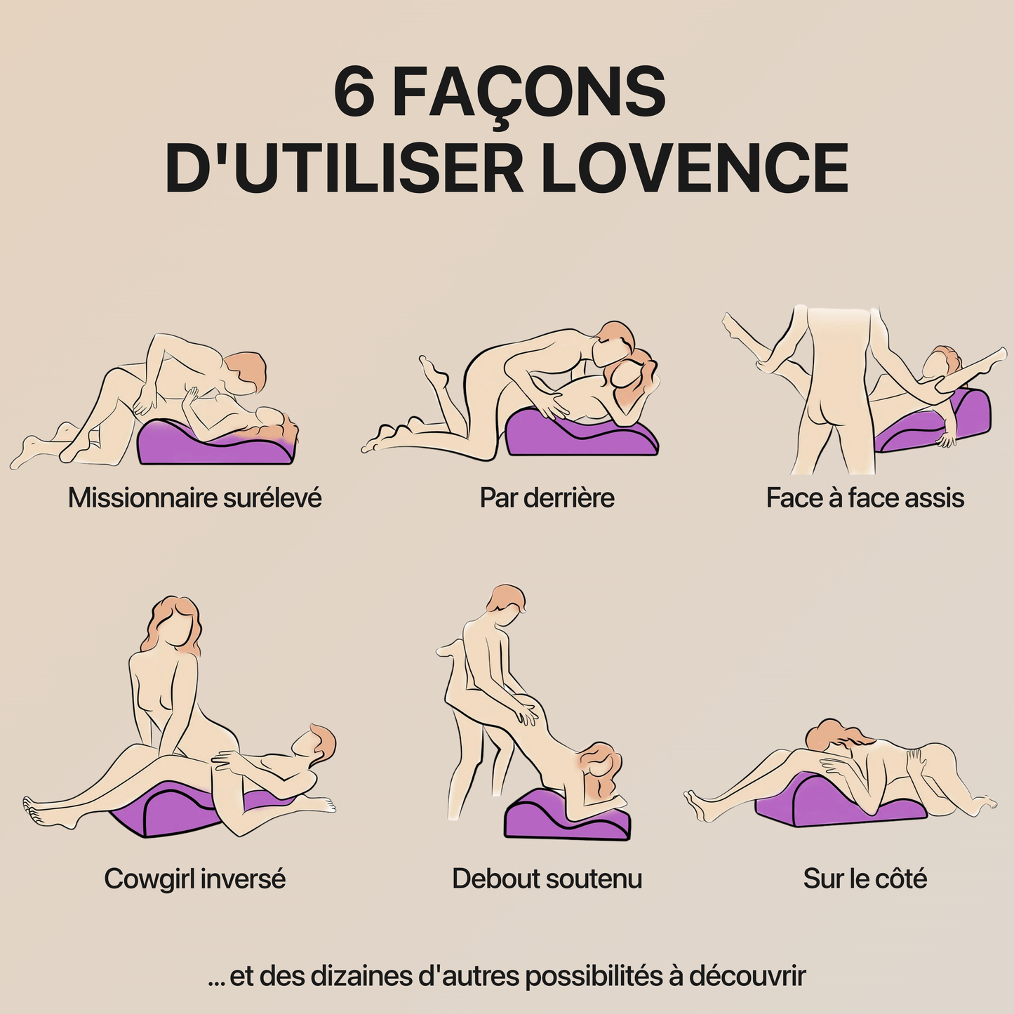 COUSSIN POSITIONEL LOVENCE